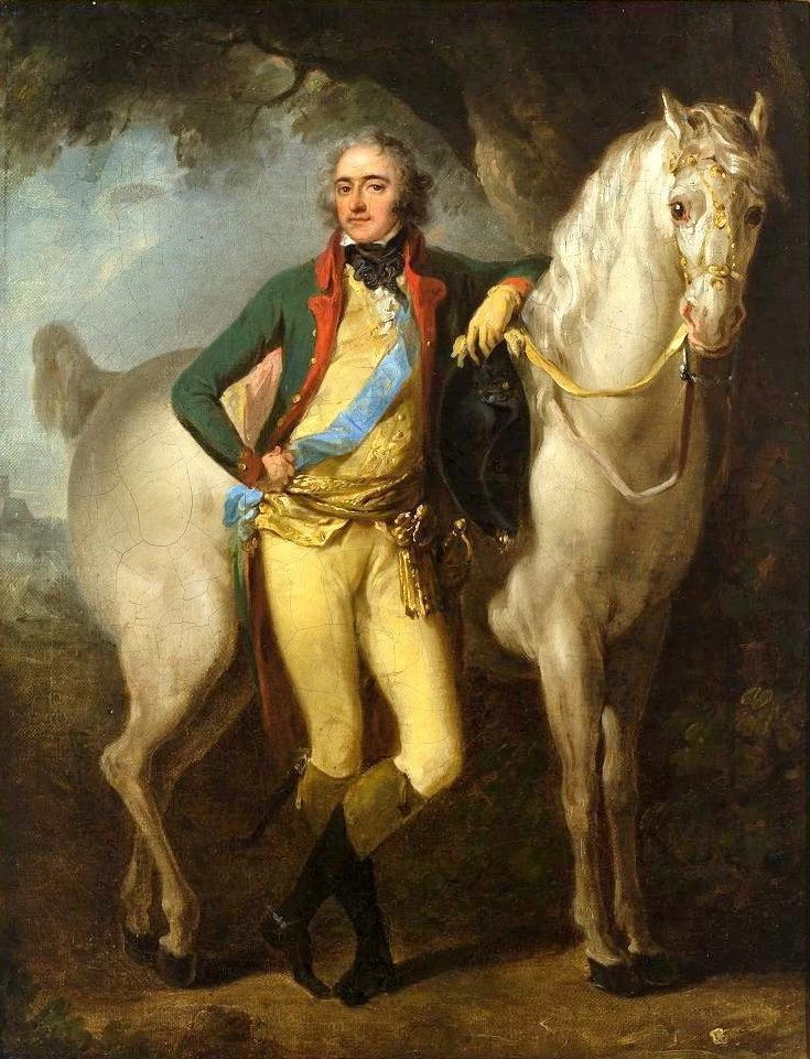 Ritratto del principe Józef Poniatowski con un cavallo - Muzeum Narodowe w Poznaniu